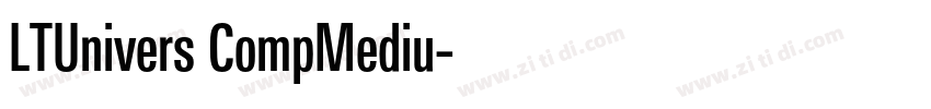 LTUnivers CompMediu字体转换
